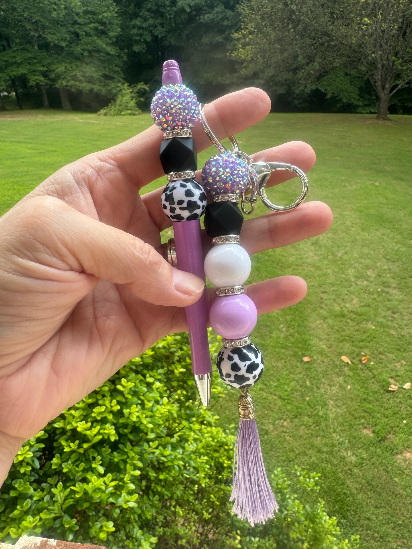 Bead Pen & Keychain Set