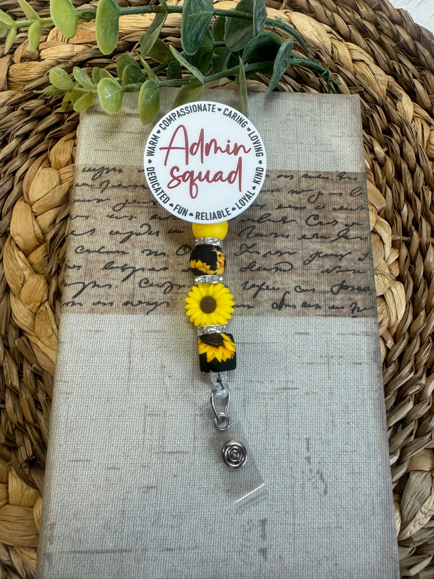 Sunflower Admin Squad Badge Reel