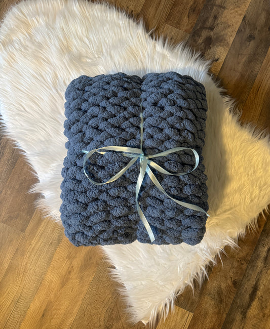 Baby Chunky Knit Blankets