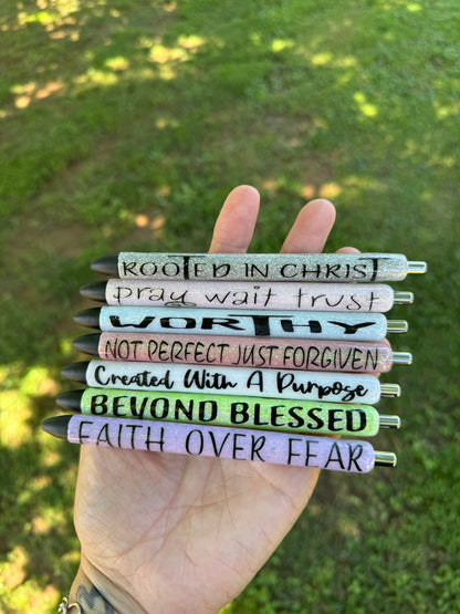 7 day Faith Gel Pen Pack