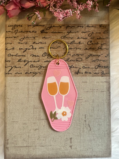 Bride Wedding Hotel Keychain