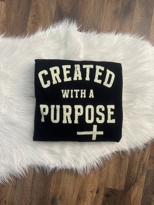 Created with a purpose cross pullover