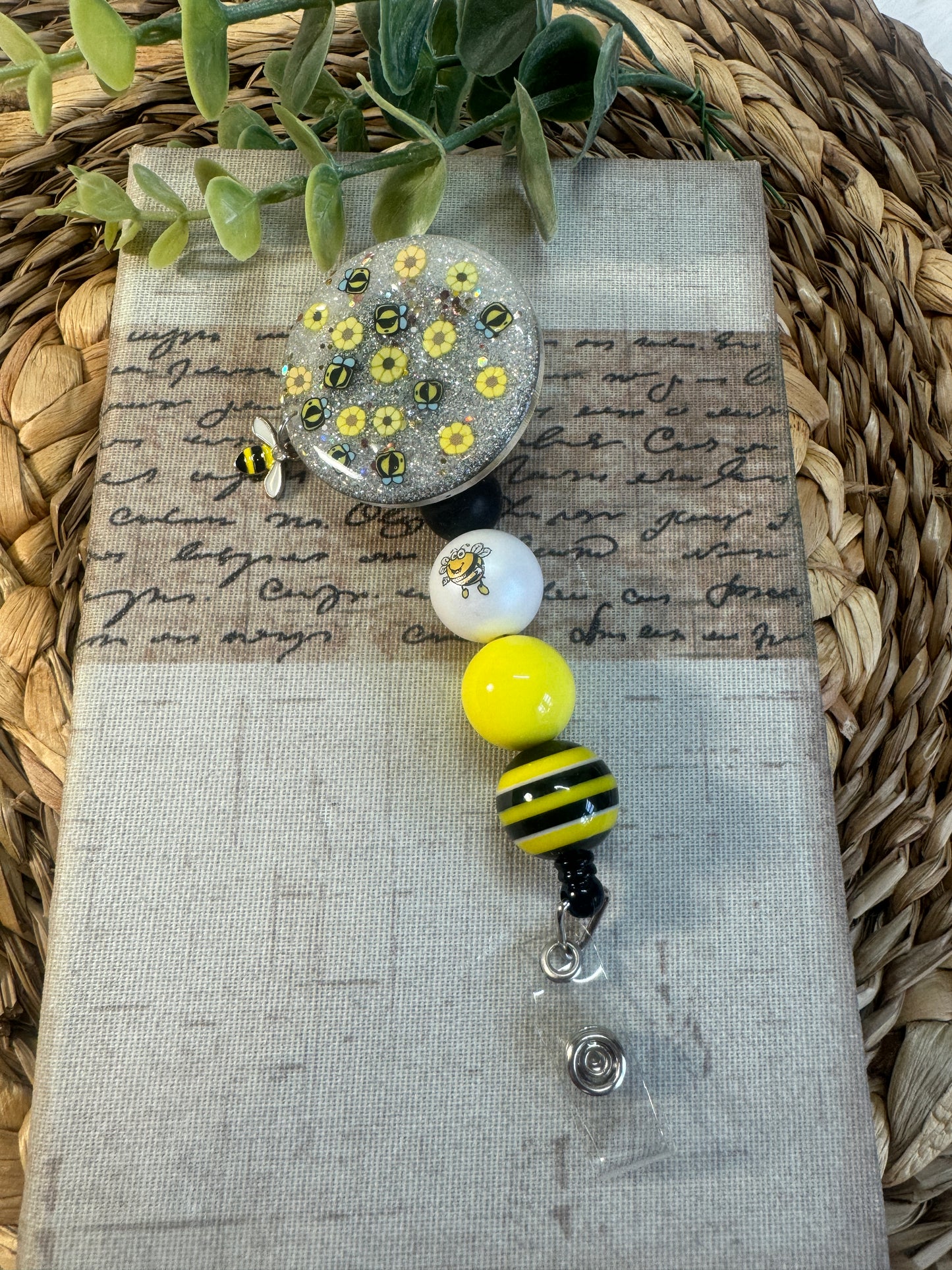 Bee Lover Badge Reel