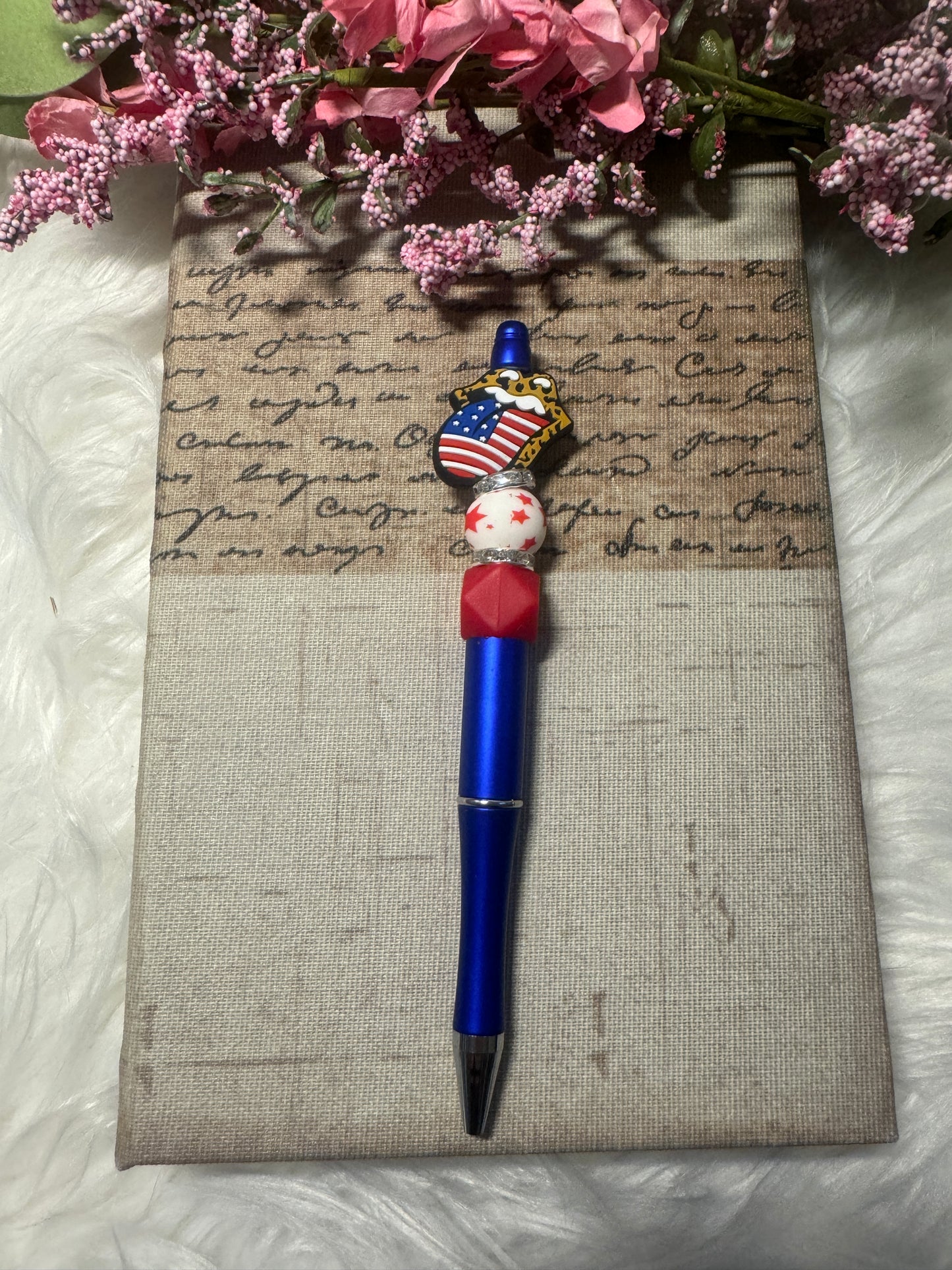 USA Mouth Flag Pen