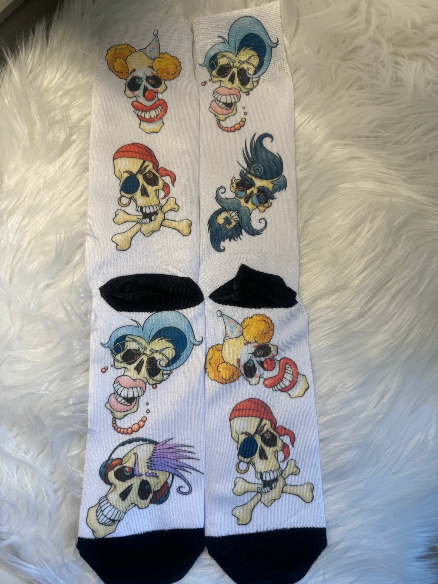 Funny Skull Socks