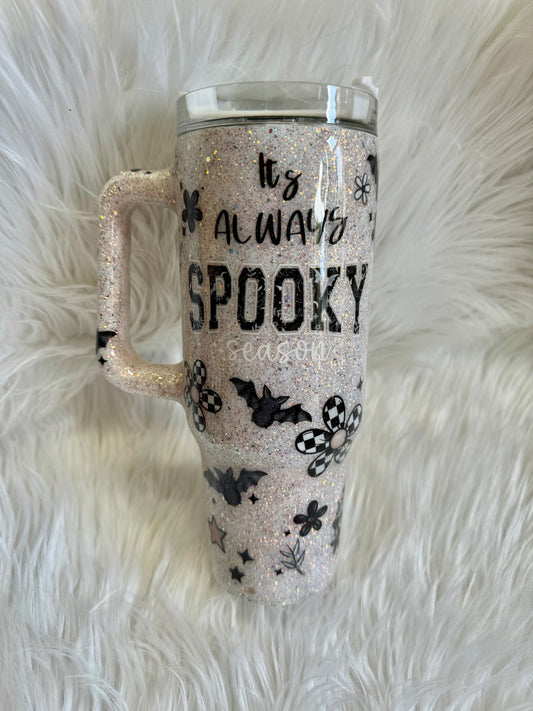 Spooky 40oz Stainless Steel Tumbler