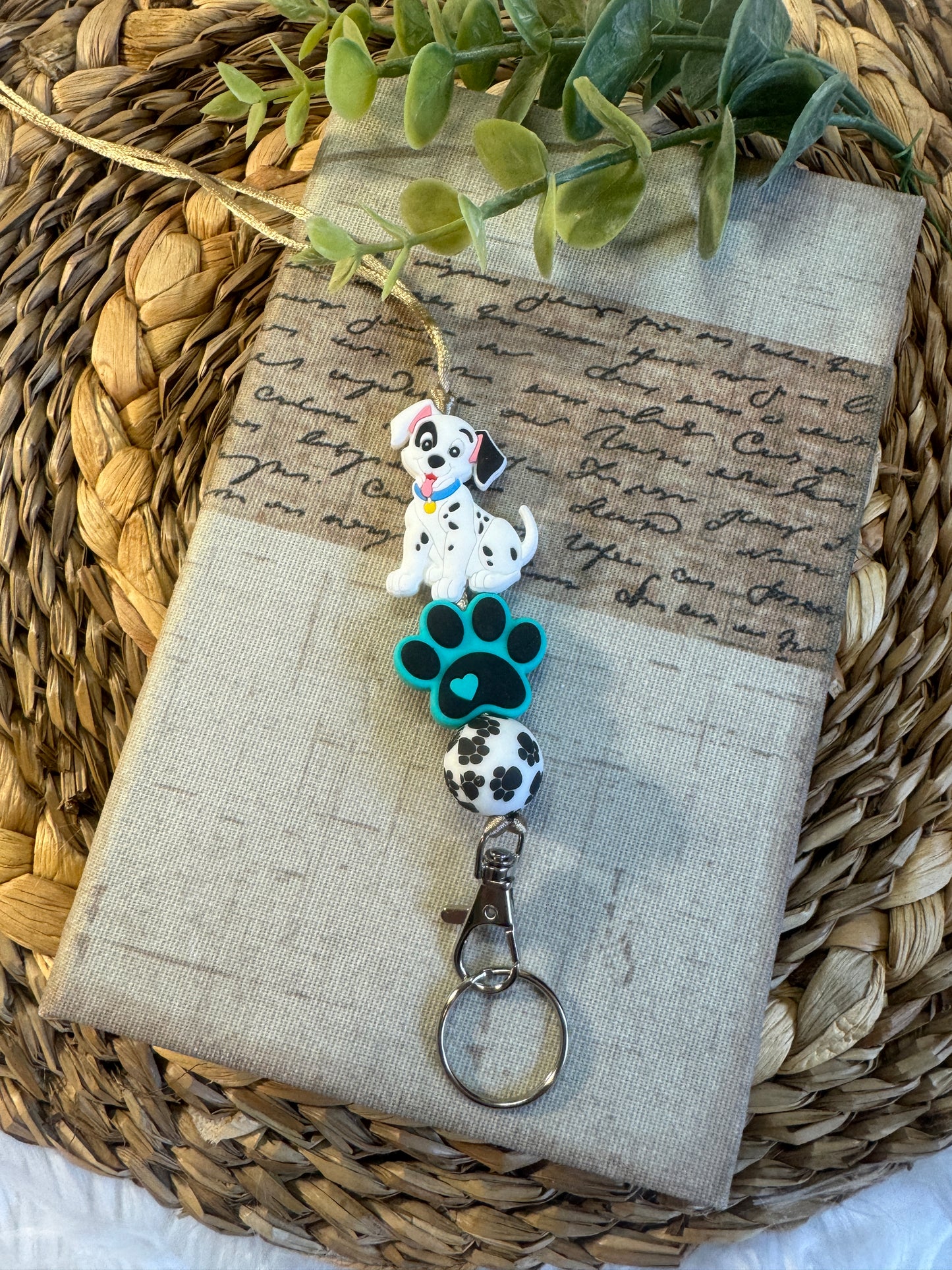 Dalmatian Dog Lover Lanyard.