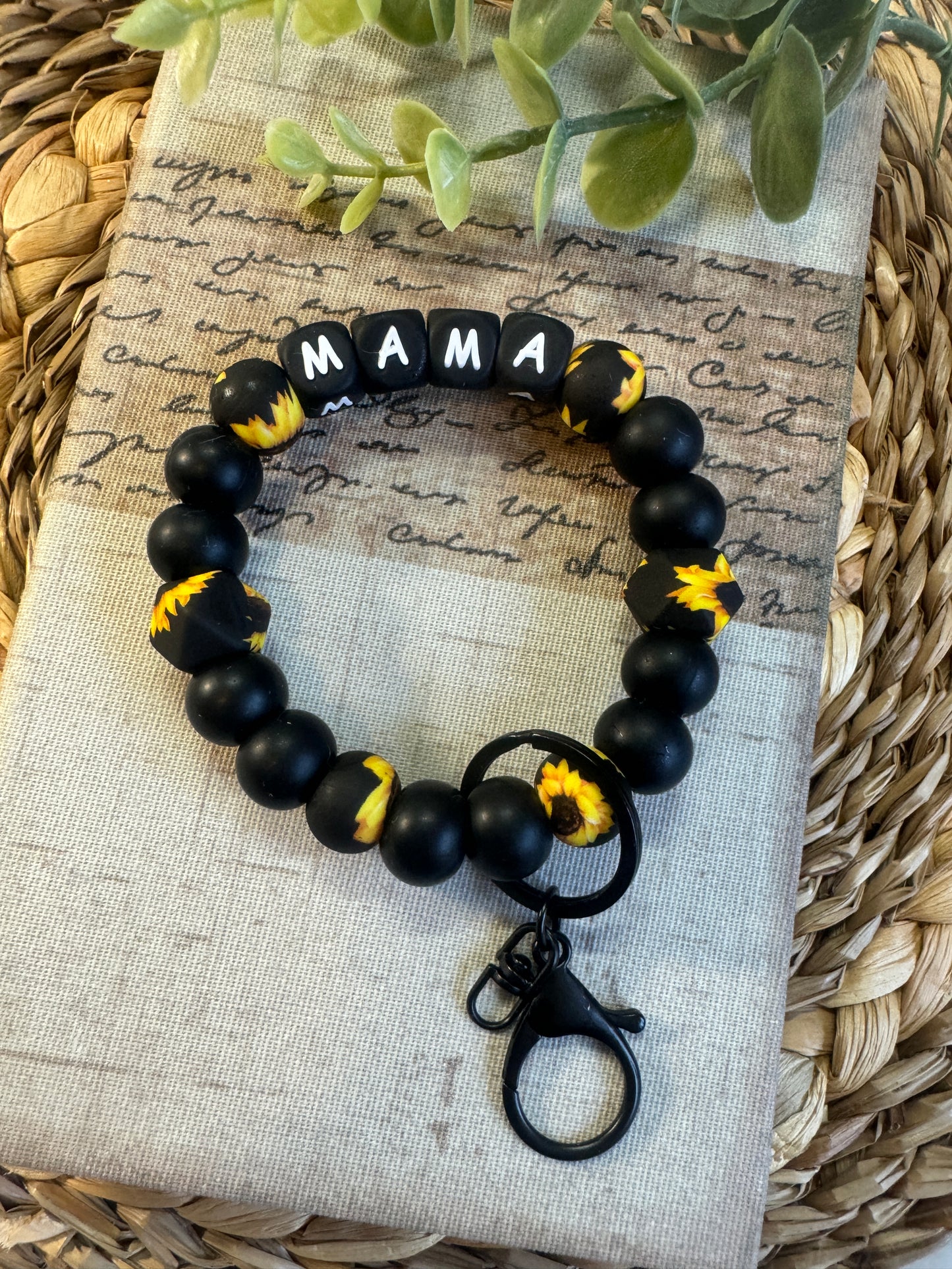 Mama Sunflower Bangle Wristlet