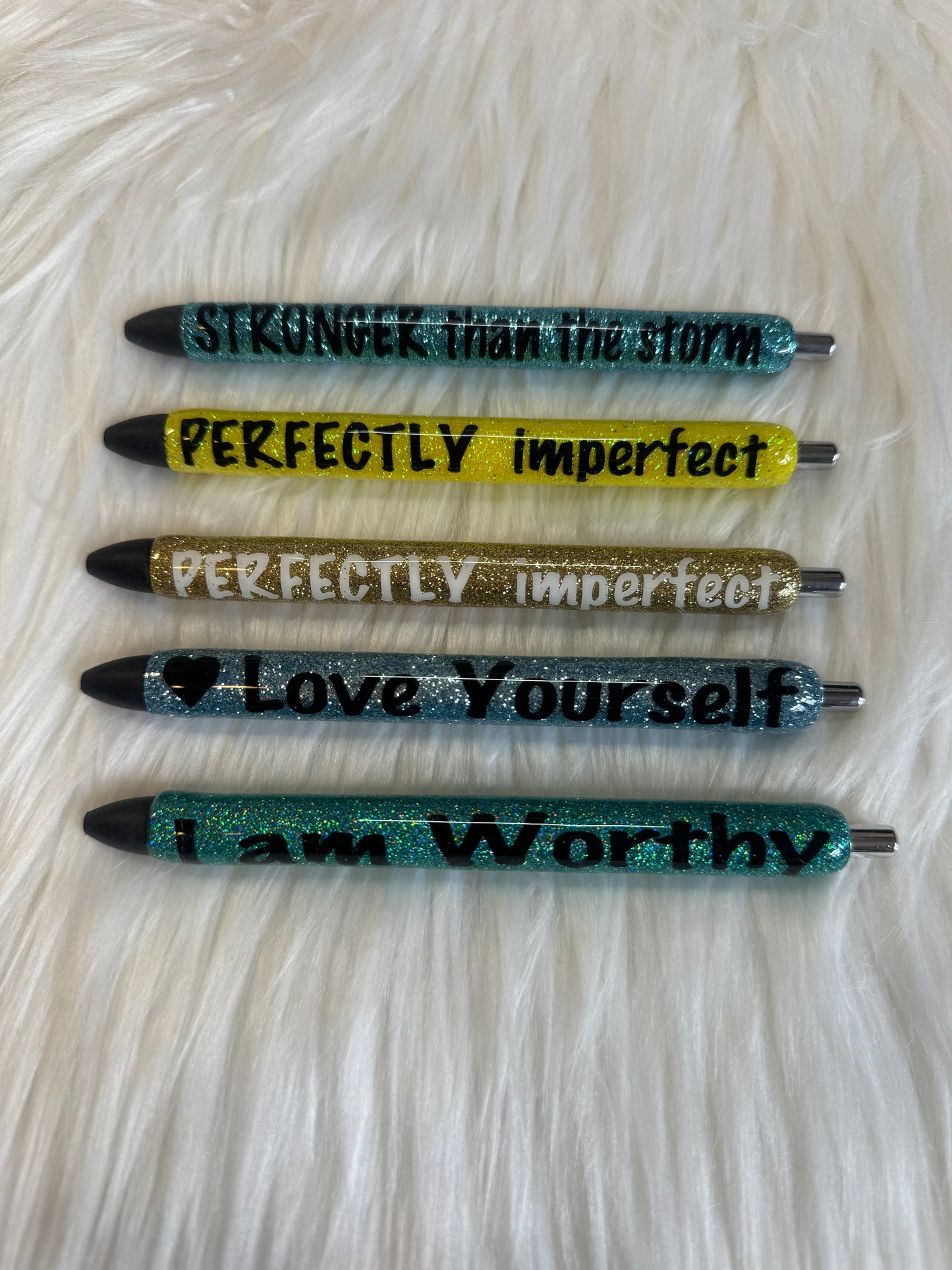 Self Love Ink Joy Gel Glitter Pens