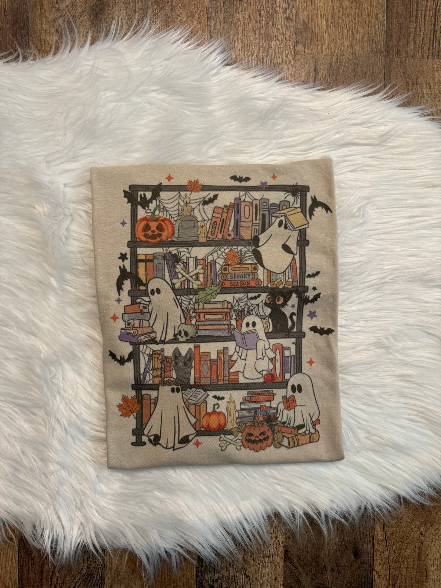 Spooky Books Tee Shirt