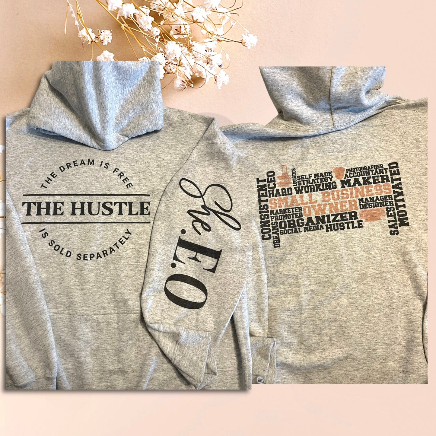 The Hustle Small Business Owner Sweatshirt