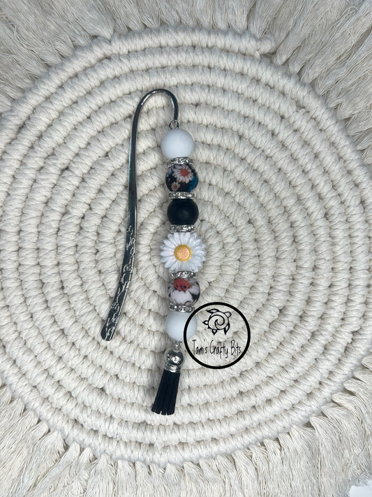 Daisy Flowers Bookmark Charms