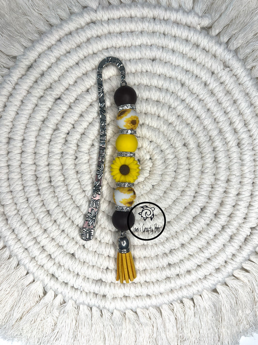 Sunflower Bookmark Charms