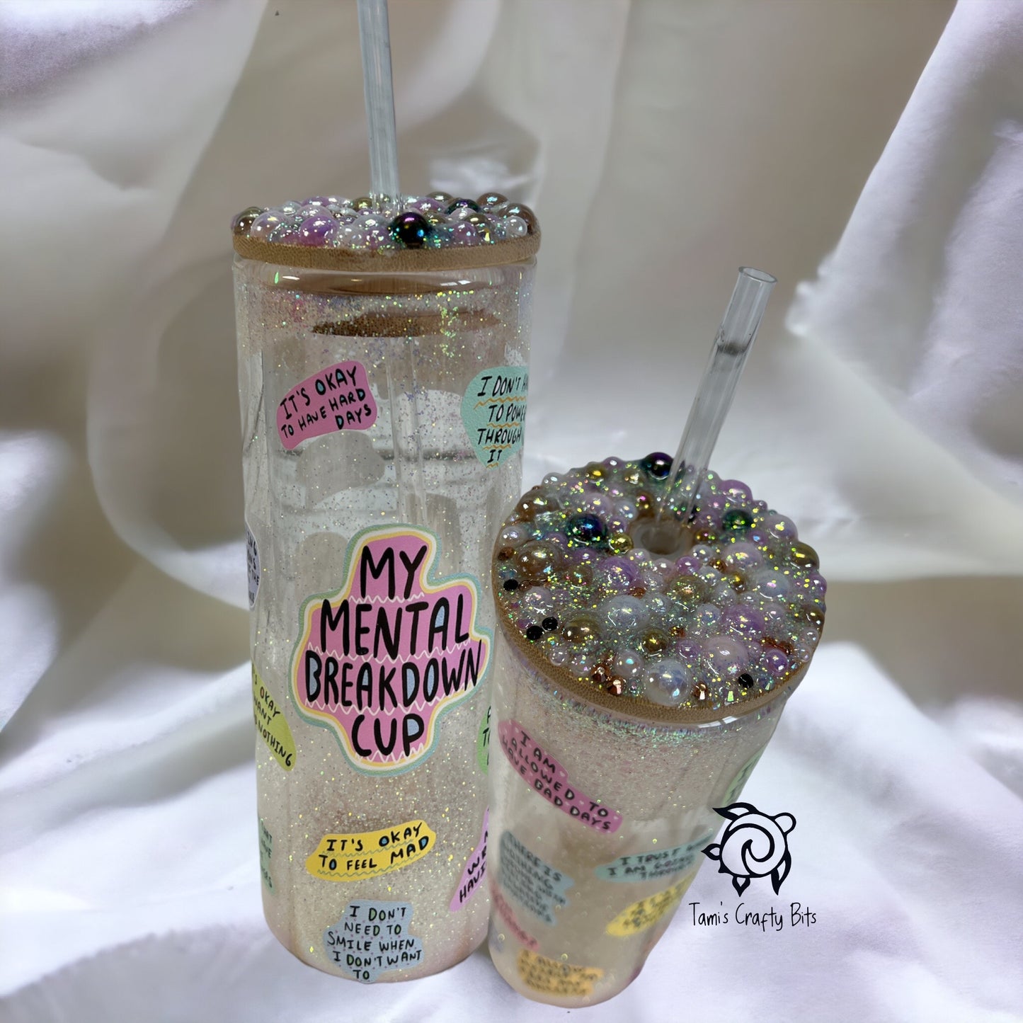 My Mental Breakdown Cup Snow Globe Tumbler