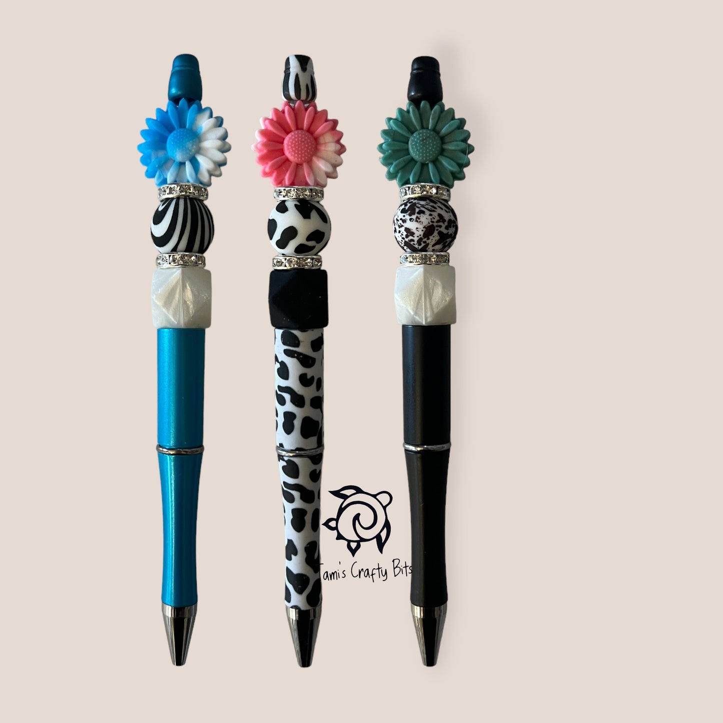 Tie-dye Flower Pen