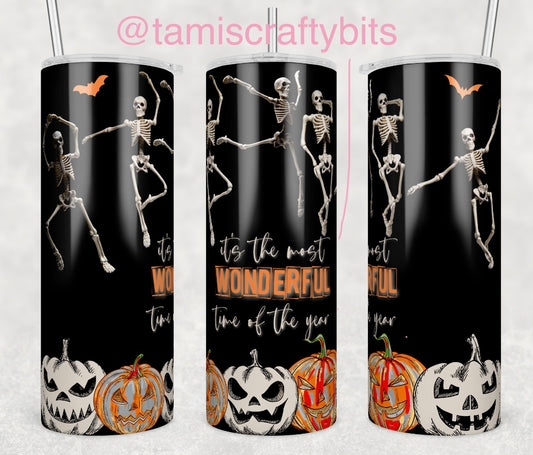 It’s The Most Wonderful Time Of Year Halloween Tumbler