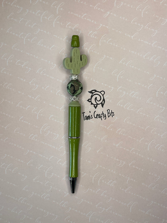 Camouflage Cactus Pen