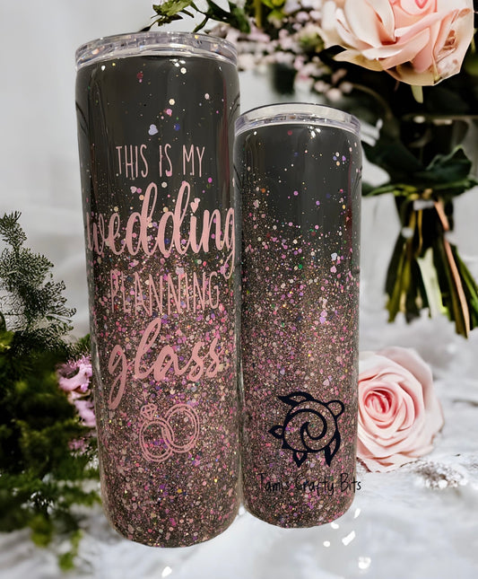 RTS This Is My Wedding Planning Glass 30 oz Tumbler