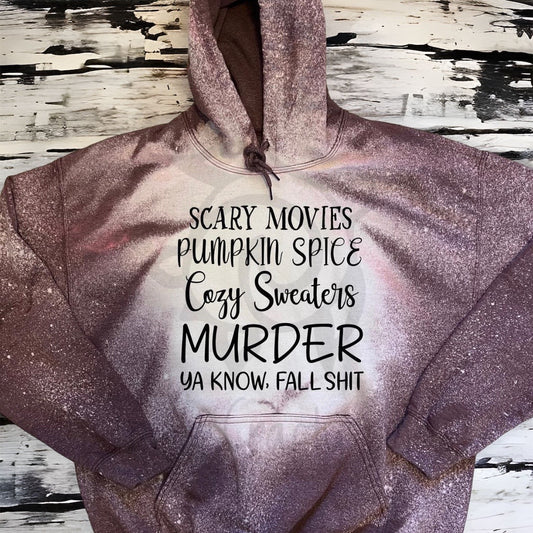 Scary Movies Pumpkin Spice Cozy Sweatshirt