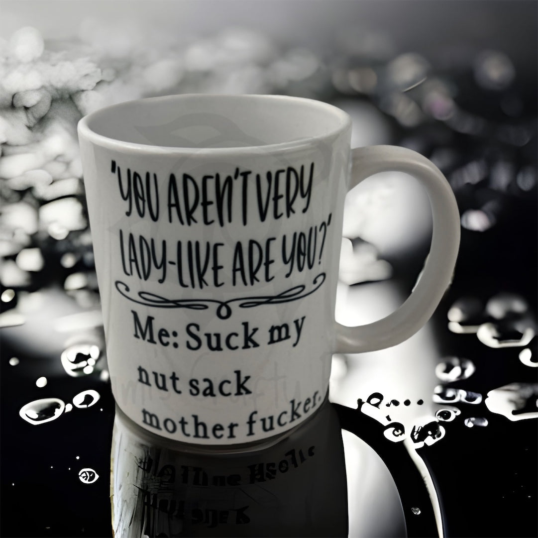 You Aren’t Very Lady-Like Funny Mug