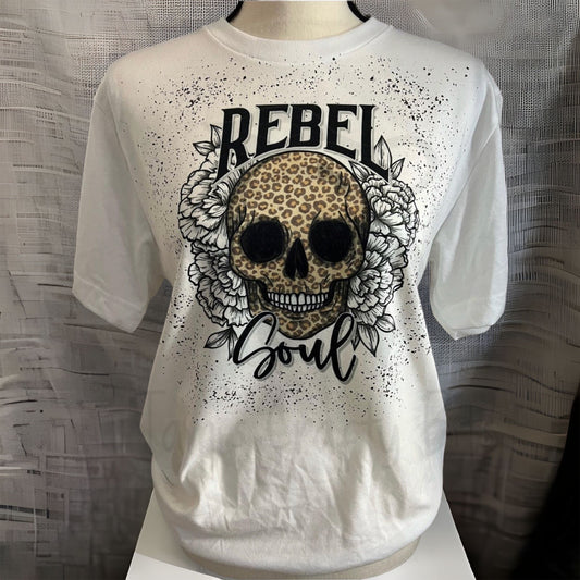 Rebel Soul Leopard Tee Shirt